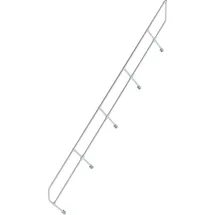 Günzburger MUNK zweiter Handlauf Aluminium-Treppe 45° 17 Stufen