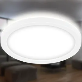 Briloner Slim LED Deckenleuchte 12W rund weiß