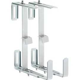 Alba Krapf Blumenkastenhalter 3-fach verstellbar 2er Set