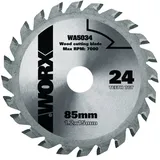 Worx WA5034 TCT Sägeblatt 85 mm 24 Zähne