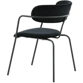 Livetastic Arrow Samt Schwarz