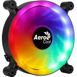 AeroCool SPECTRO12, PC-Lüfter 120mm RGB, Leise, Anti-Vibration, Molex