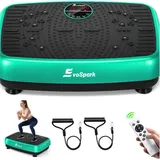Vibrationsplatte EvoSpark mit Dual-Motor 450 lbs für Ganzkörpertraining, Farbe