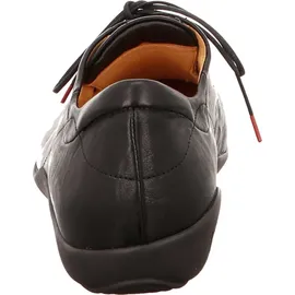 THINK! STONE chromfrei gegerbte nachhaltige Halbschuhe, schwarz | Gr.: 45,5