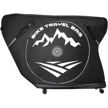 Vevor Fahrrad Transporttasche, Triathlon-Fahrradtasche mit TSA-Schloss & Doppelreißverschluss, bis max. 106 cm Radstand, für Reisen, Outdoor-Aktivitäten, Zug-, Flugzeug- & U-Bahn-Transport