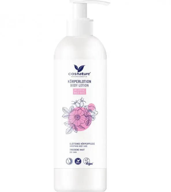 Cosnature Körperlotion Wildrose