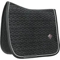 Kentucky Samt Satteldecke Basic Jumping Schwarz