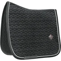 Kentucky Samt Satteldecke Basic Jumping Schwarz