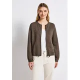STREET ONE Leichte Strukturjacke - Braun