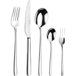 Besteck-Set PINTINOX "Sky", silber (edelstahlfarben), 30 tlg., Edelstahl 18/10, Essbesteck-Sets