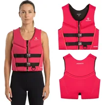 aquastic Sicherheitsweste Omni 50N Neopren XS Rosa