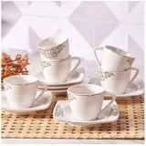 KARACA Espressotasse 0,08 l Weiß 6 St.