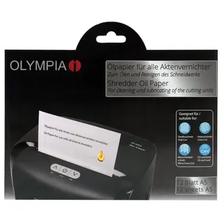 Olympia Ölpapier für Aktenvernichter