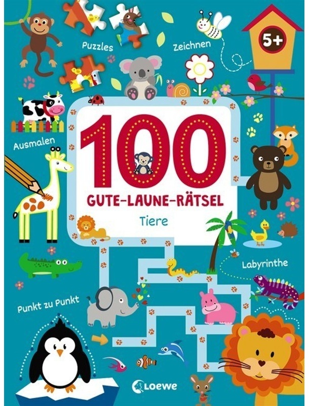100 Gute-Laune-Rätsel / 100 Gute-Laune-Rätsel - Tiere, Kartoniert (TB)