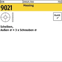 Reyher Unterlegscheibe DIN 9021 3,2 x 9 x 0,8 mm 1000 Stück