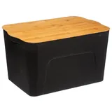 5five simply smart 5five - plastikdose bambusdeckel 24l