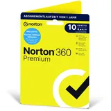 NortonLifeLock Norton 360 Premium 2025 10 Geräte 1 Jahr DE Win Android iOS