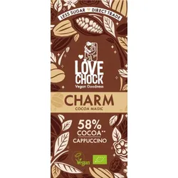 Lovechock Charm Cappuccino Tafelschokolade bio