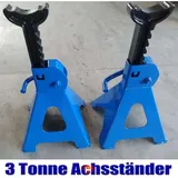 Dayplus - Paar 3T Achsstützen Achsständer 3000kg 290-430mm kfz Hebebühne Autoheber