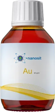 nanosit kolloidales Gold 30 ppm, 100 ml