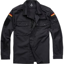 Brandit BW veld blouse jasje, zwart, S
