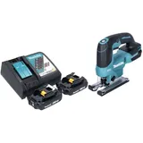 Makita DJV 184 RA Akku Pendelhub Stichsäge 18 V Brushless + 2x Akku 2,0 Ah + Ladegerät