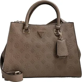 GUESS Handtasche Cresidia II Society Satchel Dark Taupe