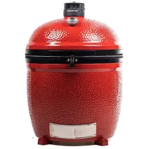Kamado Joe Big Joe III freistehend, Holzkohlegrill - rot/schwarz, Ø 61cm