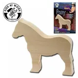 Corvus A600709 - Schnitzholz Pony