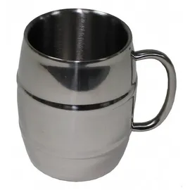 Max Fuchs MFH - Max Fuchs Krug Edelstahl doppelwandig, Größe 450 ml