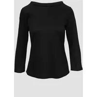 s.Oliver BLACK LABEL s.Oliver - Jersey-Shirt mit U-Boot Ausschnitt, Gr. 40