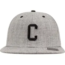 MSTRDS Cap C Letter Snapback grau L