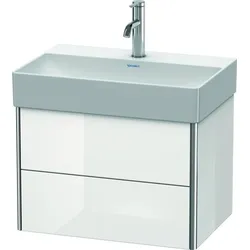 Duravit WTU XSquarechts 397x584x390 mm 2 Schubk Basalt Matt