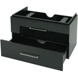 Mendler Waschbeckenunterschrank 90 cm 54 x 89 x 46 cm Schwarz