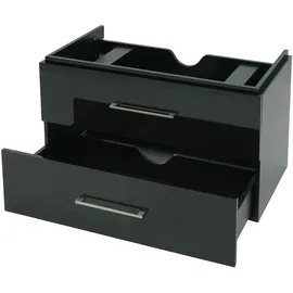 Mendler Waschbeckenunterschrank 90 cm 54 x 89 x 46 cm Schwarz