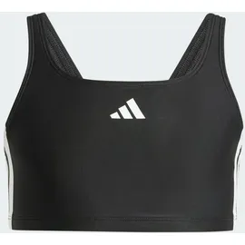 adidas 3-Streifen V-Back Kids Bikini Black / White 152
