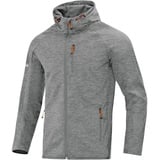 Jako Softshelljacke Light grau meliert, 3XL