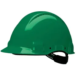 Schutzhelm G3000 m. Uvicator ABS mit Schweißband - grün