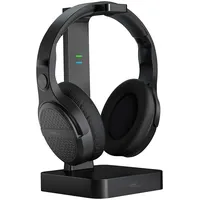 Digitaler Stereo-Funk-Kopfhörer mit Akku & DSP, 2in1-Ladestation, 60 m