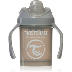 Twistshake Training Cup Grey Trainingsbecher 4 m+ 230 ml