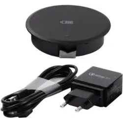 BMB WLC Point 15, 15W, Ø80mm schwarz kabelloses Laden