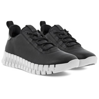 ECCO Gruuv W Black Light Grey Sneaker, 43 EU - 43 EU