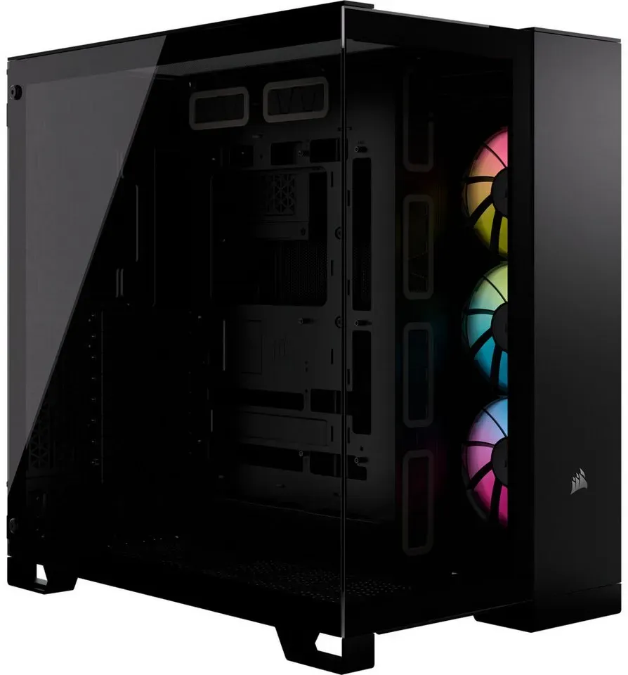 Corsair PC-Gehäuse Corsair iCUE LINK 6500X RGB, Tower-Gehäuse schwarz