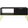 petits-meubles Couchtisch Seattle Schwarz 100 x 45,4 x 60 cm