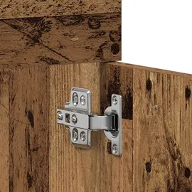 vidaXL Waschbeckenunterschrank Altholz-Optik 60x38,5x46 cm