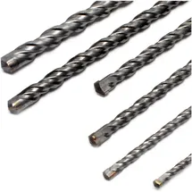 Wiltec SDS Hammer Bohrersatz 17 teilig im Metallkoffer