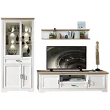 Stella Trading Innostyle Jasmin (Set, 3 St.), inkl. LED-Beleuchtung, mit Soft-Close-Funktion weiß (98857953)