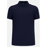 Odlo Herren Ascent Natural Polo T-Shirt (Größe XXL, blau)