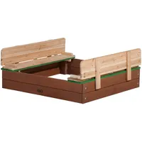 Axi Sandkasten aus Holz mit Deckel – 100 x