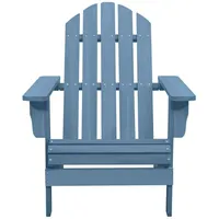 VidaXL : Adirondack-Gartenstuhl Massivholz Tanne Blau